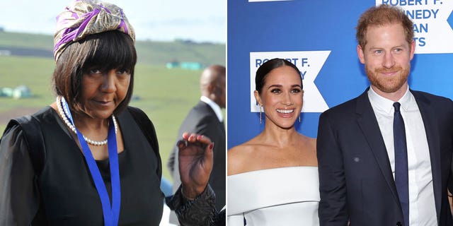 Nelson Mandela's granddaughter claimed people are making a "mountain out of a mole hill" regarding Prince Harry and Meghan Markle's use of her grandfather as inspiration for their latest Netflix project.