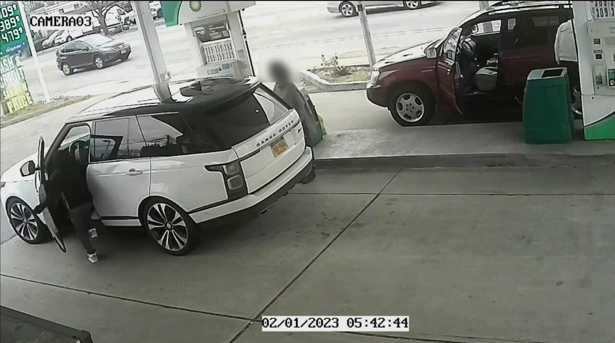 Man steals Range Rover from gas station