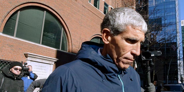 Rick Singer, the founder of the Edge College &amp; Career Network, is seen here in March 2019 leaving federal court in Boston after he pleaded guilty to charges in a nationwide college admissions bribery scandal. 