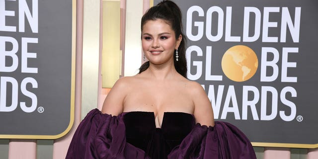 Selena Gomez attended the Golden Globes on Jan. 10.