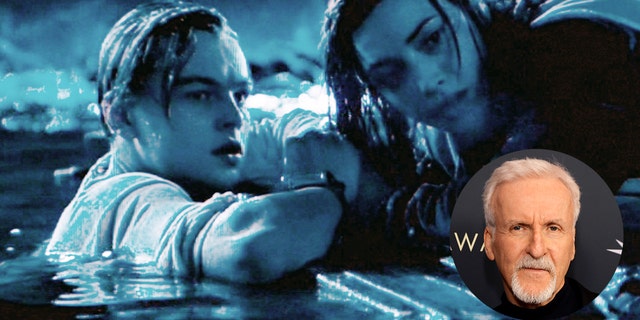 James Cameron comments on fan theory that Leonardo DiCaprio's character, Jack, in "Titanic" could have survived by holding onto the door Kate Winslet's character, Rose, was on.