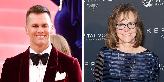 Tom Brady and Sally Field 