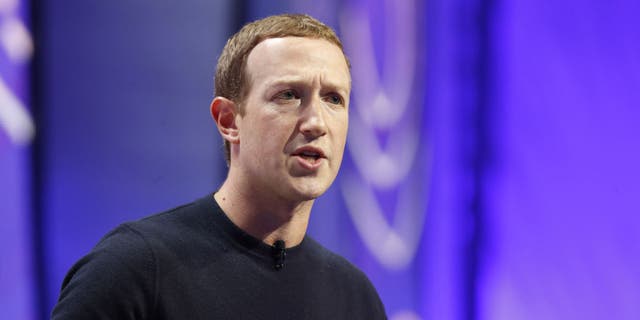 Mark Zuckerberg, chief executive officer and founder of Facebook Inc., speaks during the Silicon Slopes Tech Summit in Salt Lake City, Utah. Photographer: George Frey/Bloomberg via Getty Images