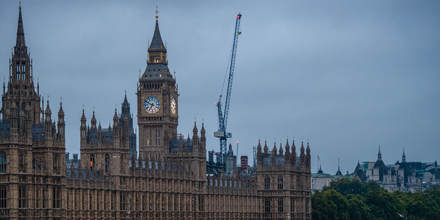 The Houses of Parliament in London, UK, on Friday, Sept. 23, 2022.