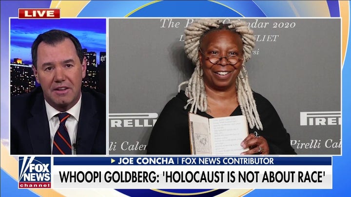 Joe Concha rips Whoopi Goldberg for Holocaust remarks: 'This is antisemitism in broad daylight'