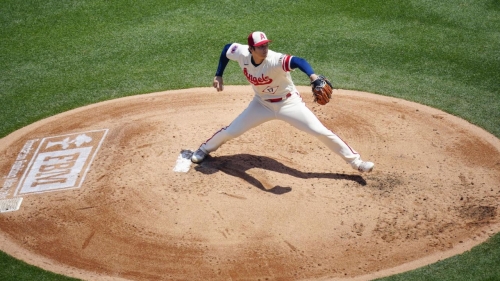 Shohei Ohtani was the starting pitcher and designated hitter for the Los Angeles Angels on Thursday but he fell short of making history. 