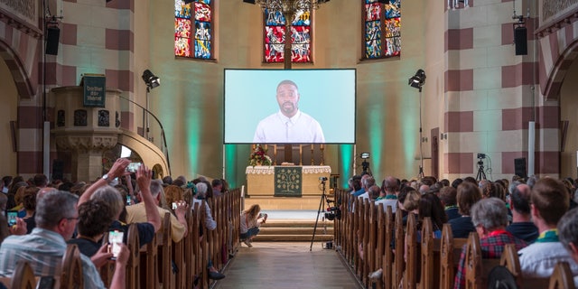 AI-created church service in Germany