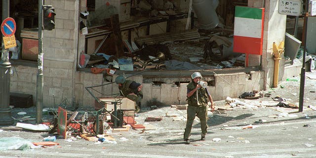 Jerusalem Terror attack at Sbarro