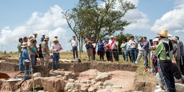 Pacopampa dig site Peru