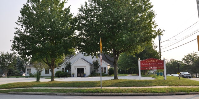 Trinity church in Marple Township