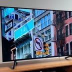 Fire TV 4-Series on a TV stand