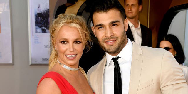 Britney Spears and Sam Asghari