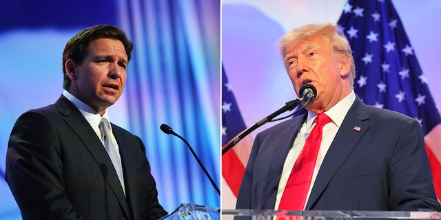 Desantis and Trump