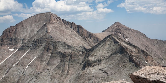 Mountains in Colorado's Rocky Mountain National Park