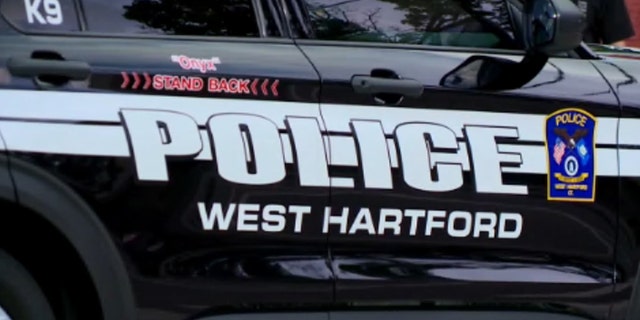 West Hartford Police Car close up