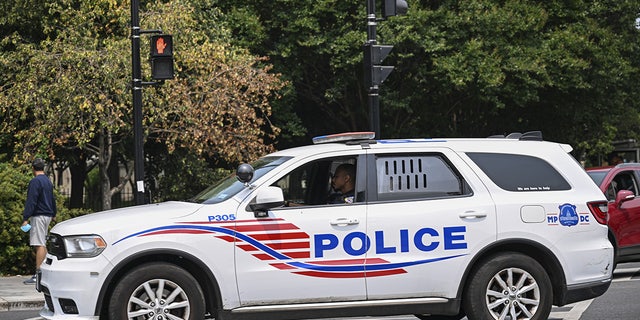 DC Police Department's SUV