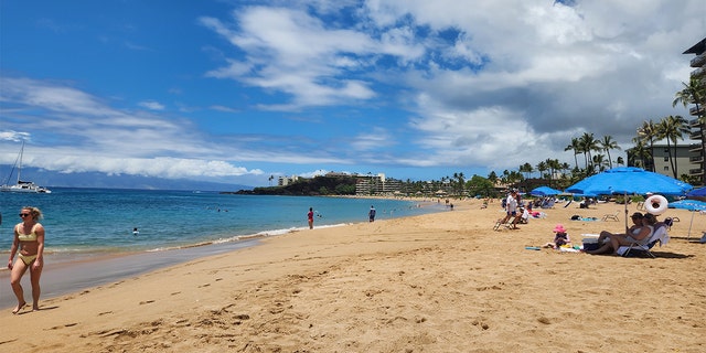 lahaina beaches before wildfires