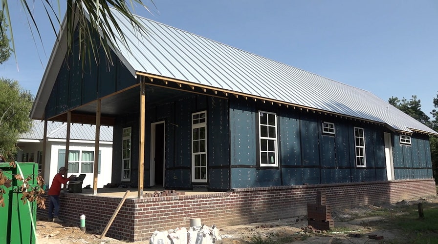 Storm chaser works to build hurricane resistant house