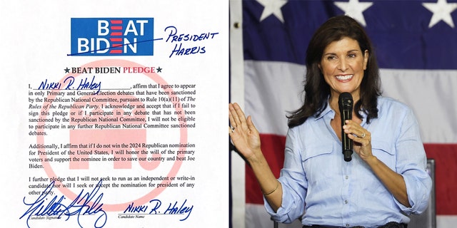 Nikki Haley, RNC pledge