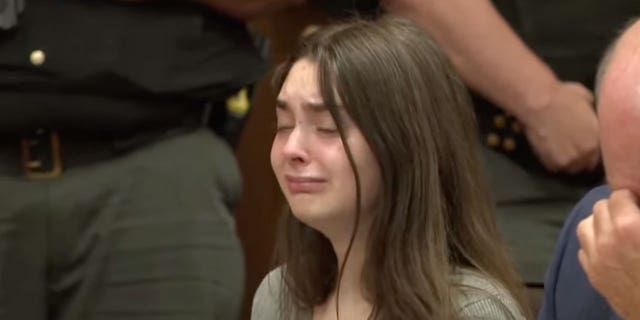 Mackenzie Shirilla sobs in court