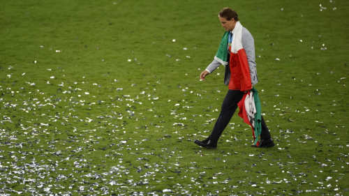 Mancini won Euro 2020 with Italy. 