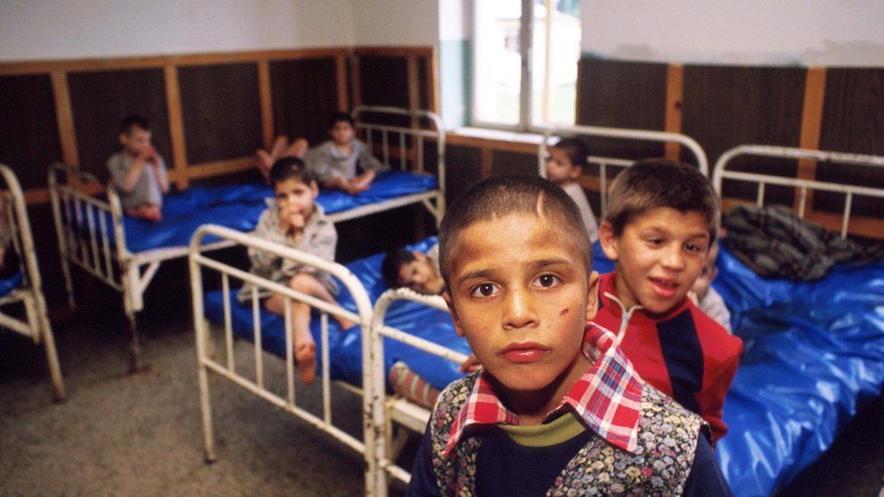 Romanian orphans