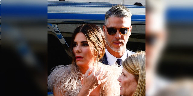 Sandra Bullock and Bryan Randall in New York