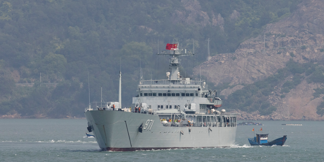 China warship