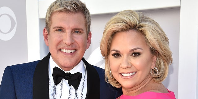 Todd and Julie Chrisley smiling