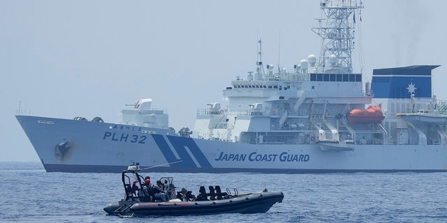 Philippine and Japan Coast Guard ships