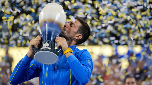 Novak Djokovic won the Cincinnati Open on his return to the US.