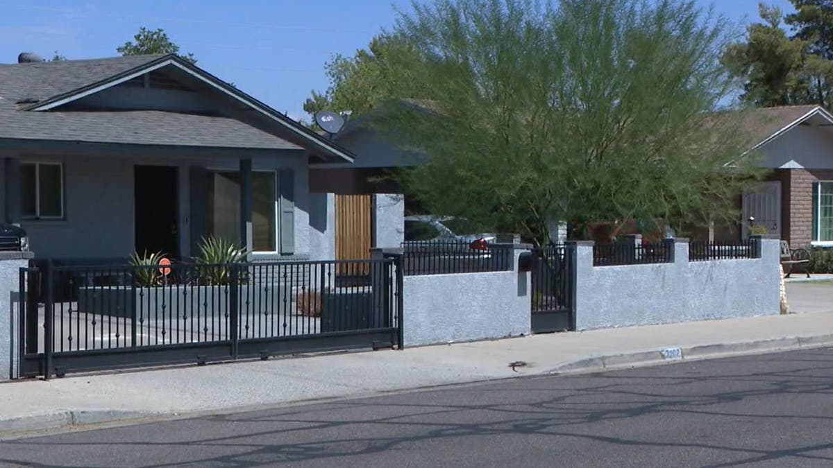 Phoenix street where attempted burglary took place