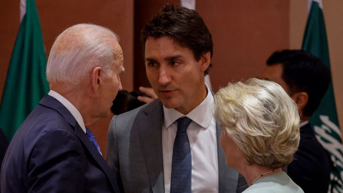 Trudeau speaking to Biden