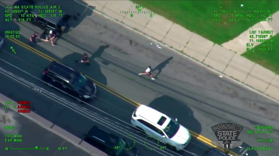 Massachusetts State Police video shows officers chasing down, arresting dirt bike riders