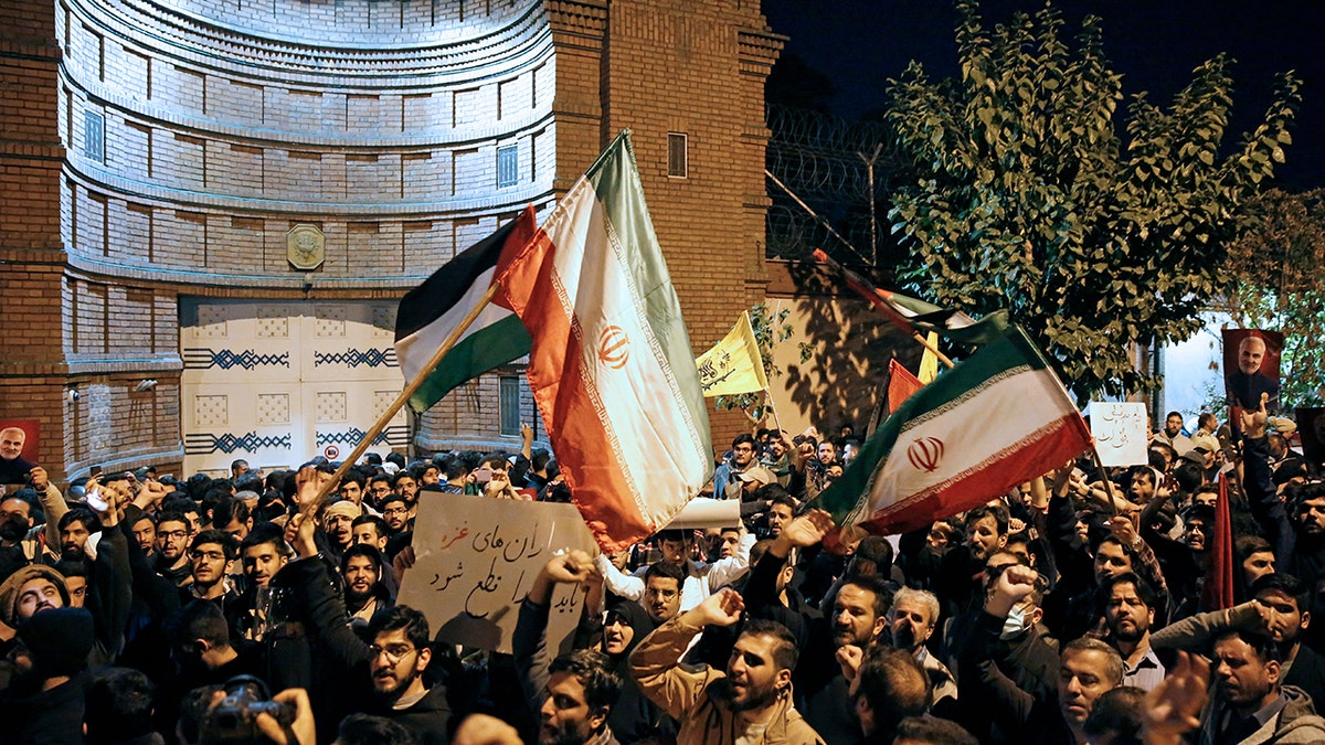 Protesters in Iran