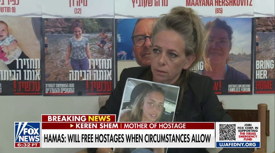 Israeli mother living her 'worst nightmare' after daughter was taken hostage by Hamas