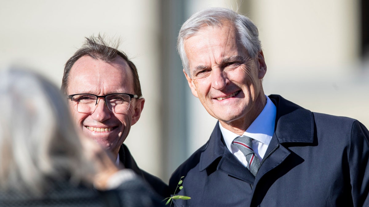 Espen Barth Eide and Jonas Gahr Støre