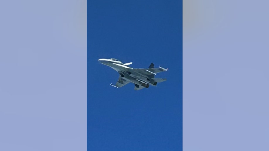 Photo of a PLA fighter jet