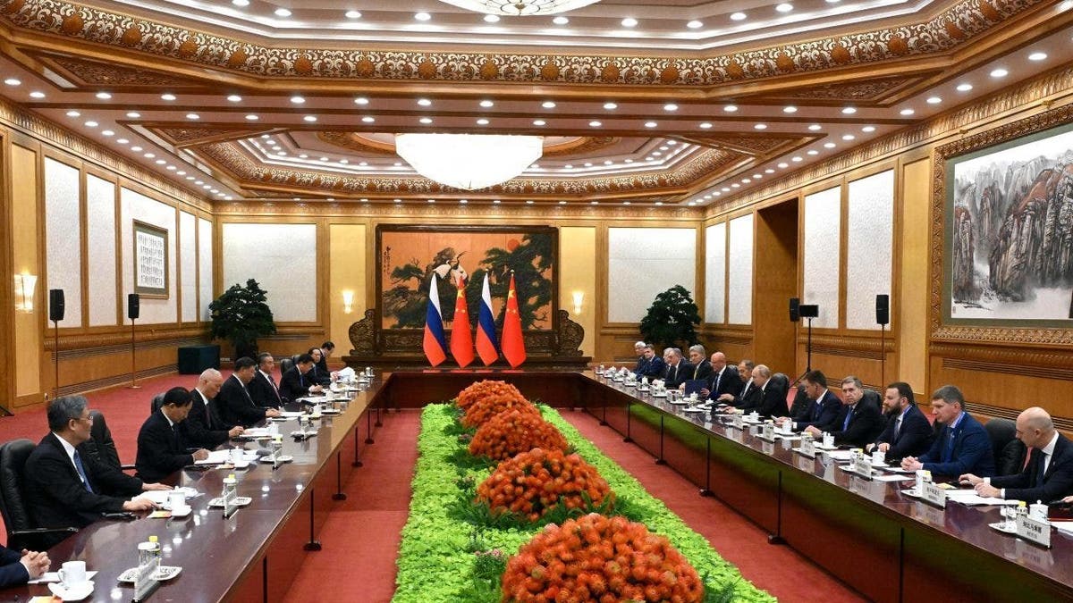 Putin and Xi Jinping in Beijing