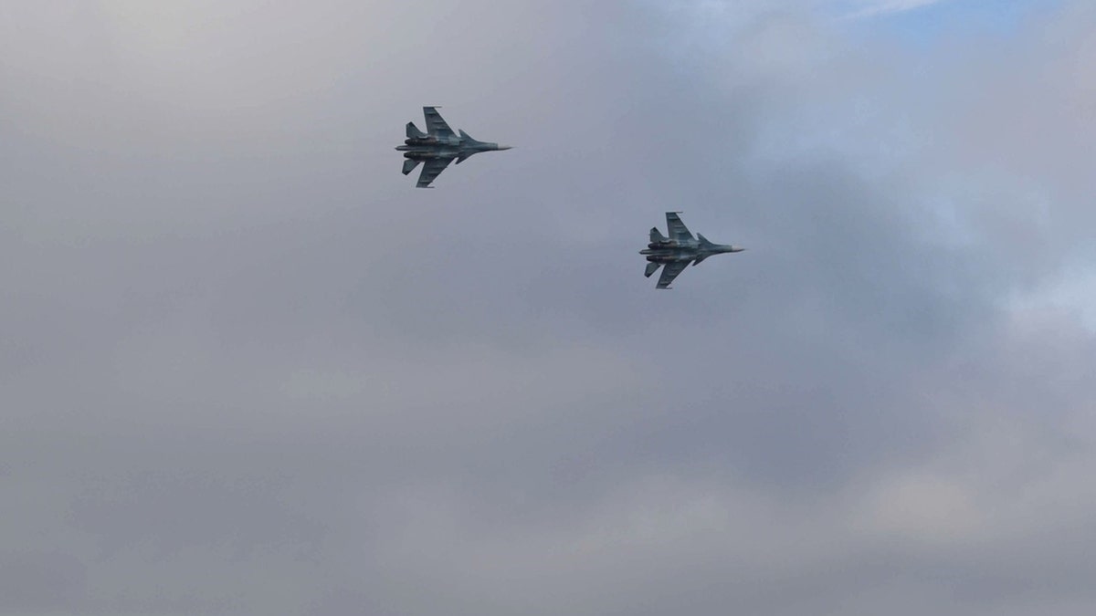 Two Russian Tu-95's