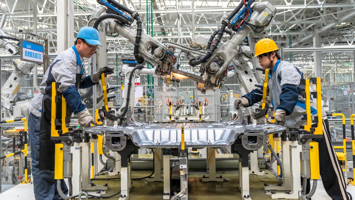 EV factorY in china 