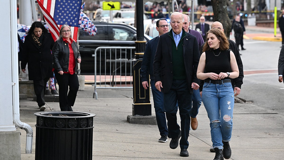 US President Joe Biden arrival