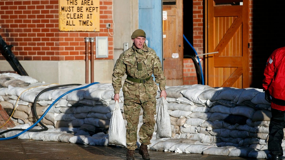 A British army soldier