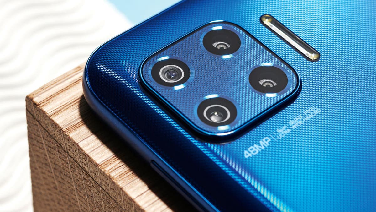 Smartphone with four cameras