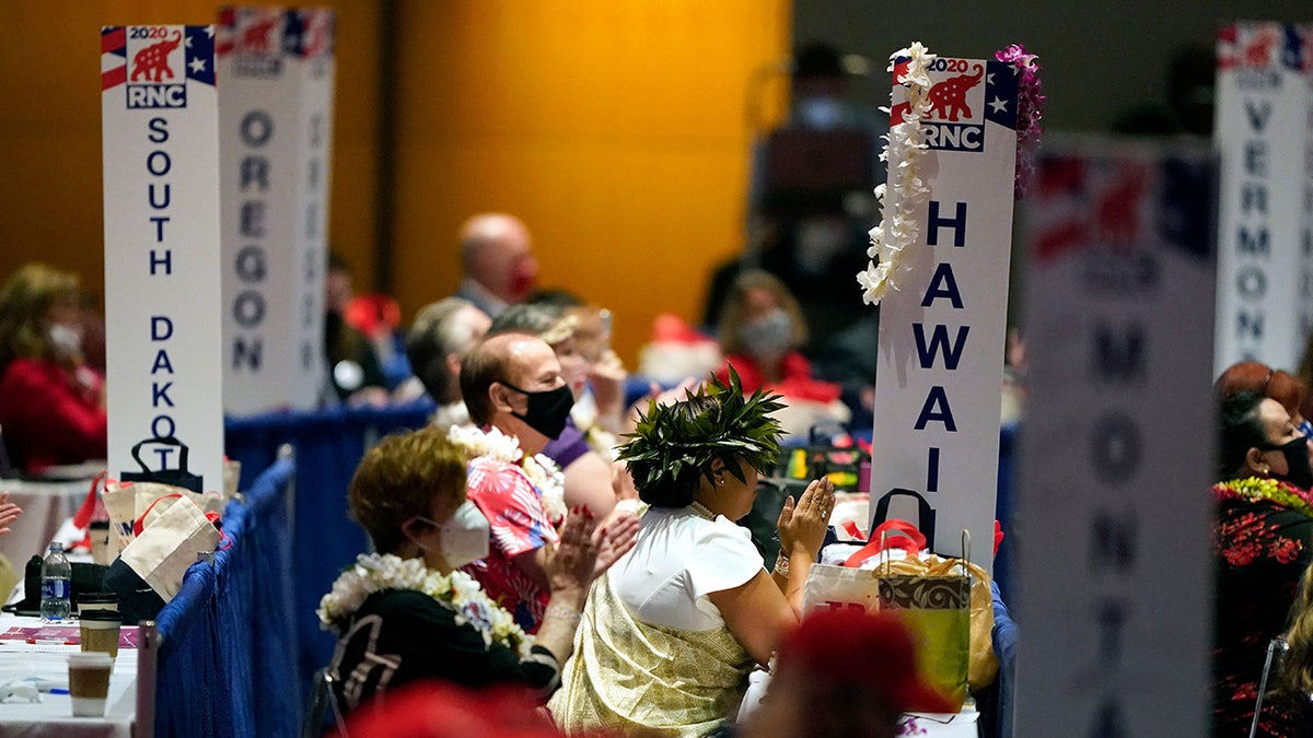 Hawaii delegates at 2020 RNC 