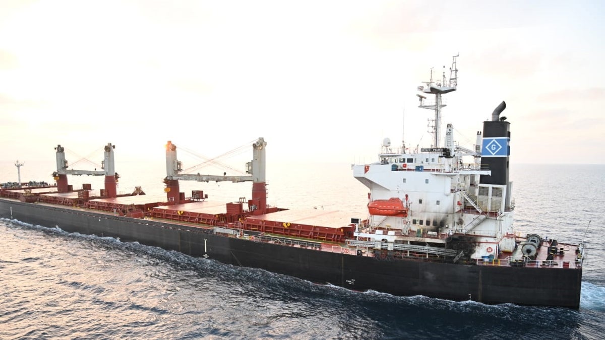 M/V Genco Picardy in ocean