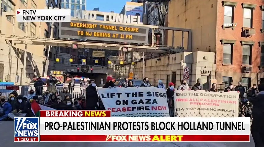 Anti-Israel protesters block NYC bridges, tunnels during prime travel times