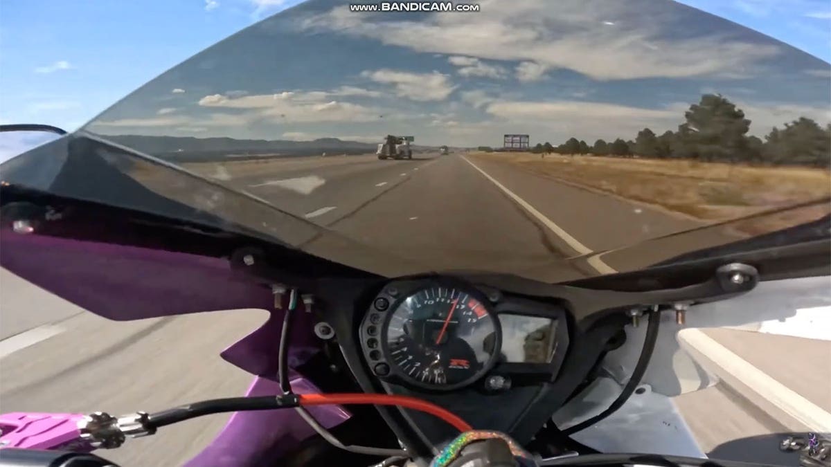 Youtuber on I-25 Colorado