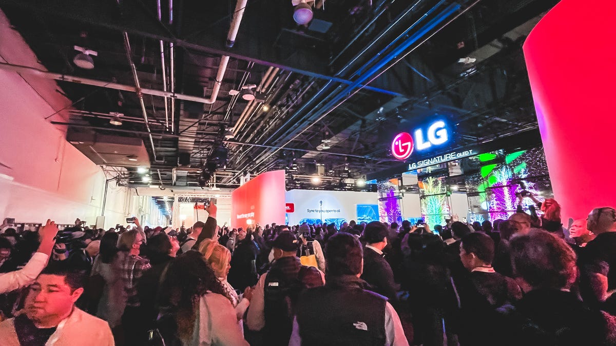 LG TVs at CES 2024