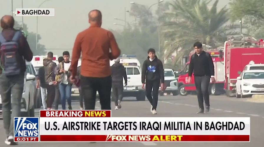 US airstrike targets Iraqi militia in Baghdad